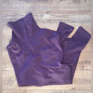 SMARTWOOL Merino Wool Solid Turtleneck Thermal Womens Base Layer XL